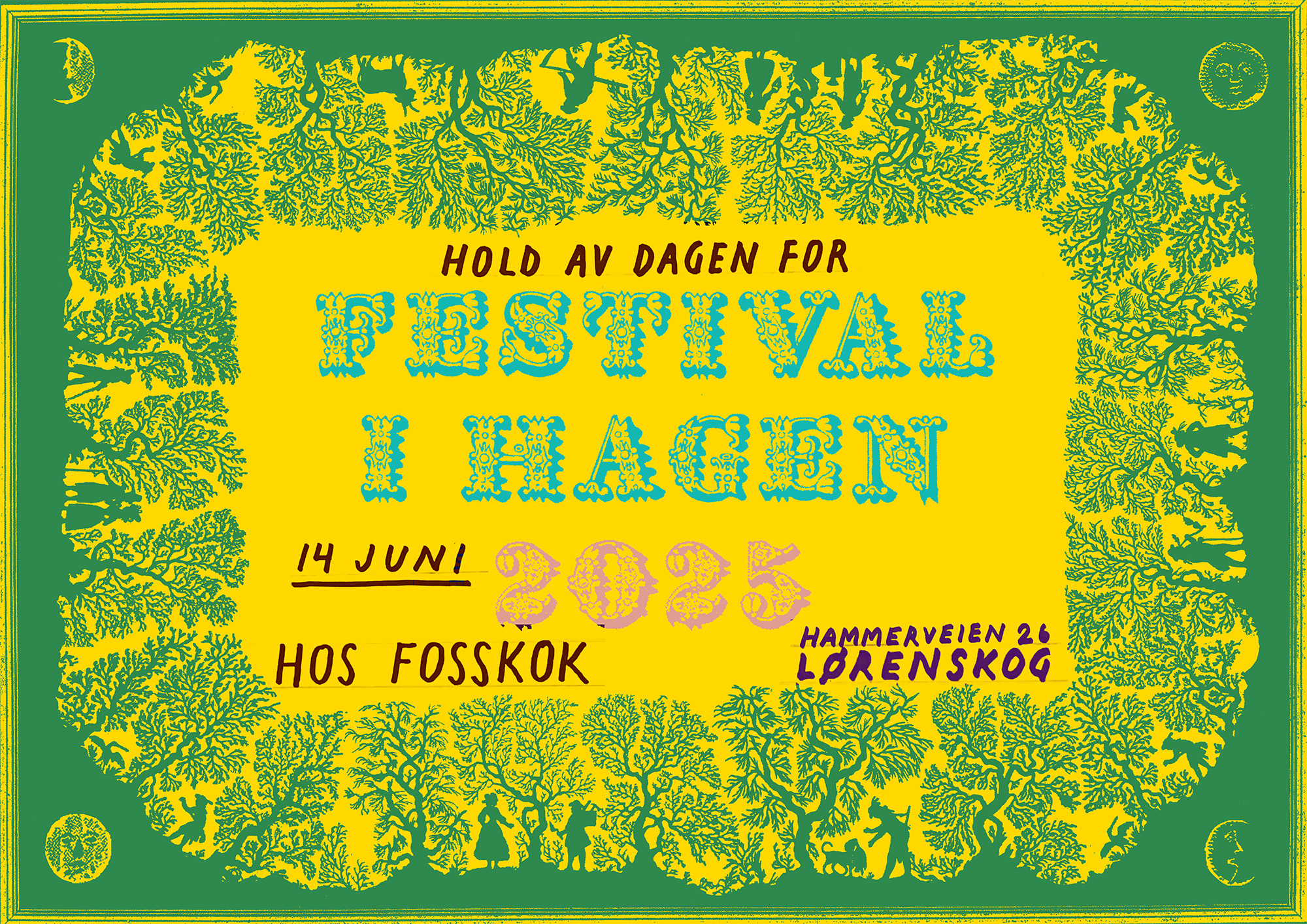 Festival i hagen 2025 - 14. juni hos Fosskok